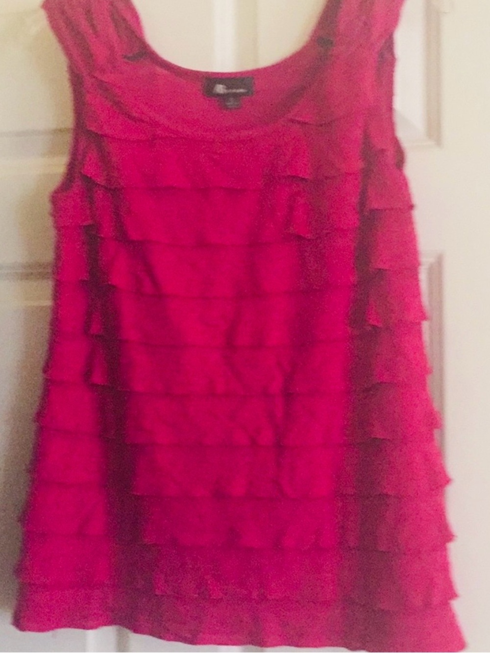 AB Studio Hot Pink Knit Top